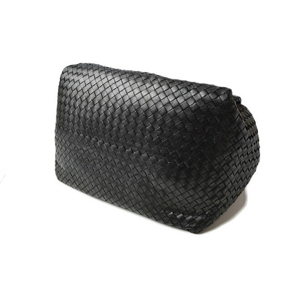 Bottega Veneta tote bag black intrecciato leather - Picture 4 of 9